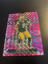 2024 Panini Mosaic Pink Camo Mosaic #79 Josh Jacobs