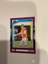 2024 Donruss Press Proof Purple #369 Bo Nix