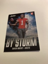 2024 Panini Absolute By Storm #8 Xavier Worthy