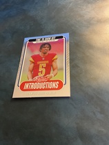 2024 Panini Absolute Introductions #18 Jayden Daniels