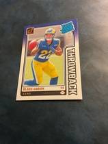 2024 Donruss Rated Rookies Throwback #35 Blake Corum