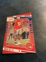 2024 Panini Absolute Red & Blue #153 Michael Hall Jr.