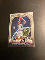 2024 Bowman Chrome University Boundless Potential #BP-9 Isaiah Evans
