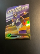 2024 Panini Zenith Color Guard Prime #14 Justin Jefferson