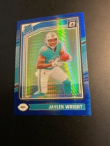 2024 Donruss Optic Blue Hyper #249 Jaylen Wright