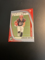 2024 Donruss Optic Rookie Primary Colors #18 Jermaine Burton