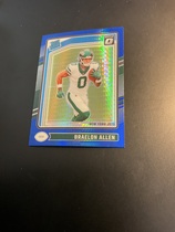 2024 Donruss Optic Blue Hyper #211 Braelon Allen