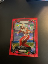 2024 Panini Prizm Draft Picks Red Ice Prizm #194 Dylan Raiola