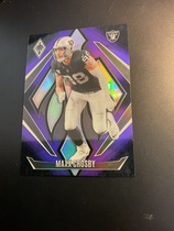 2024 Panini Phoenix Purple Fade #107 Maxx Crosby