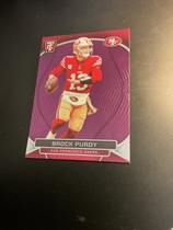 2024 Panini Totally Certified Mirror Maroon #80 Brock Purdy