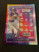 2024 Panini Contenders Winning Ticket #11 Justin Jefferson