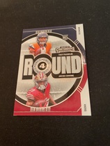 2024 Panini Contenders Round Numbers #15 Jacob Cowing|Troy Franklin
