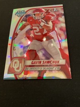2024 Bowman Chrome University Refractor #78 Gavin Sawchuk