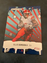 2025 SAGE Artistry Blue #11 Ollie Gordon Ii