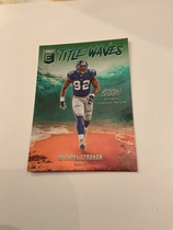 2025 Donruss Elite Title Waves #9 Michael Strahan