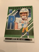 2025 Donruss Elite Spellbound Green #36 Justin Herbert