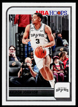 2023 Panini NBA Hoops #17 Keldon Johnson