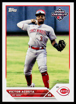 2023 Topps Pro Debut #PD-49 Victor Acosta