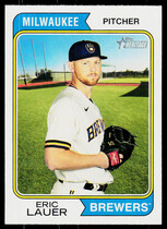 2023 Topps Heritage #301 Eric Lauer