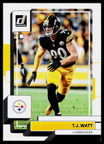 2022 Donruss Base Set #221 T.J. Watt