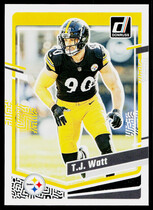 2023 Donruss Base Set #254 T.J. Watt