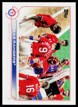 2022 Topps Base Set Series 2 #558 Texas Rangers