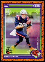 2024 Score Score-A-Treat Orange Pumpkin #191 Mike Gesicki