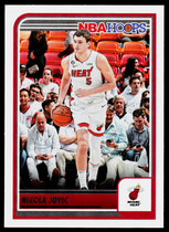 2023 Panini NBA Hoops #156 Nikola Jovic