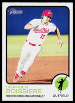 2022 Topps Heritage Minor League #93 Branden Boissiere