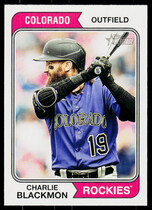 2023 Topps Heritage #357 Charlie Blackmon