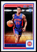 2023 Panini NBA Hoops #260 Marcus Sasser