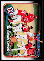 2024 Topps Base Set Series 2 #417 Washington Nationals