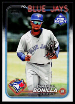 2024 Topps Pro Debut #PD-122 Enmanuel Bonilla