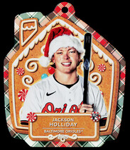 2024 Topps Holiday Oversized Die Cut MLB Ornament #MLBO-4 Jackson Holliday