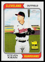 2023 Topps Heritage #232 Steven Kwan