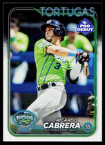 2024 Topps Pro Debut #PD-84 Ricardo Cabrera