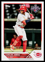 2023 Topps Pro Debut #PD-74 Carlos Jorge