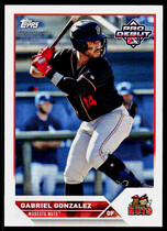 2023 Topps Pro Debut #PD-175 Gabriel Gonzalez