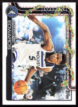 2025 Topps Holiday #H84 Anthony Edwards