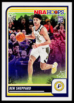 2023 Panini NBA Hoops Haunted Hoops #219 Ben Sheppard