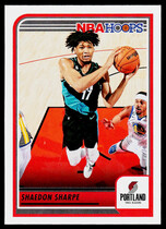 2023 Panini NBA Hoops #166 Shaedon Sharpe