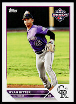 2023 Topps Pro Debut #PD-122 Ryan Ritter