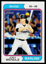 2023 Topps Heritage #238 Joey Wendle