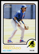 2022 Topps Heritage Minor League #78 Reginald Preciado