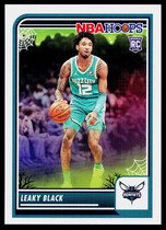 2023 Panini NBA Hoops Haunted Hoops #248 Leaky Black