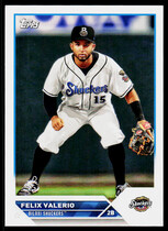 2023 Topps Pro Debut #PD-55 Felix Valerio