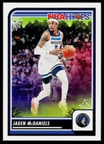 2023 Panini NBA Hoops Haunted Hoops #128 Jalen Mcdaniels