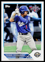 2023 Topps Pro Debut #PD-4 Yeiner Fernandez