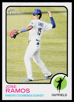 2022 Topps Heritage Minor League #50 Jose Ramos