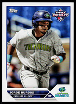 2023 Topps Pro Debut #PD-61 Jorge Burgos